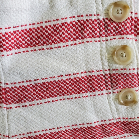 Loft Riviera White and Red Short - Size 2 - Picture 3 of 10